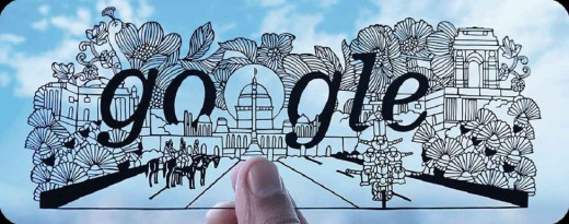गूगल ने डूडल से दी गणतंत्र दिवस की बधाई